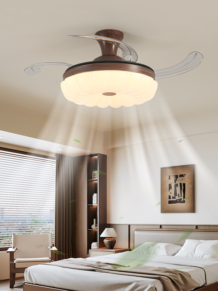 LED吊扇 風扇燈 餐廳客廳臥室現代簡約燈具