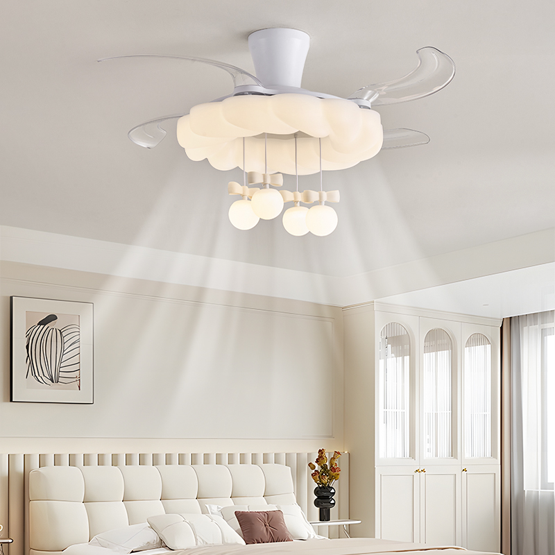 臥室燈2026新款奶油風燈具現代簡約胡桃色時尚家用超亮護眼吸