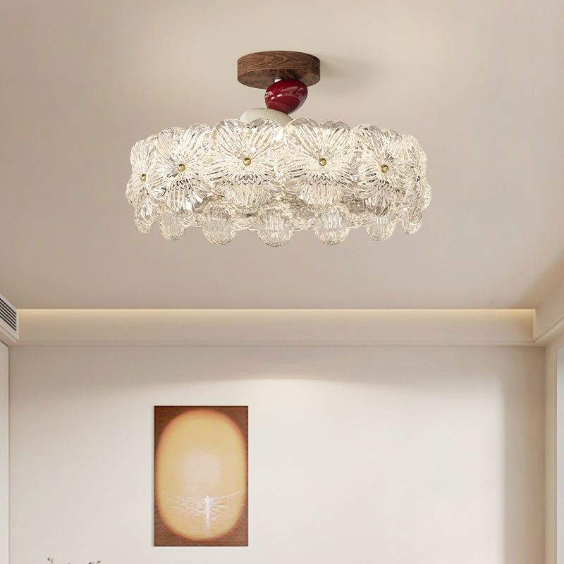 LED吸頂燈玻璃餐廳客廳臥室現代簡約燈具